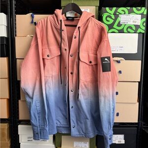Mauna Kea “degradé” hooded jacket
